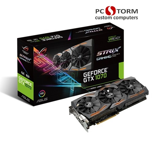 کارت گرافیک ایسوس ROG STRIX GTX1070 O8G GAMING