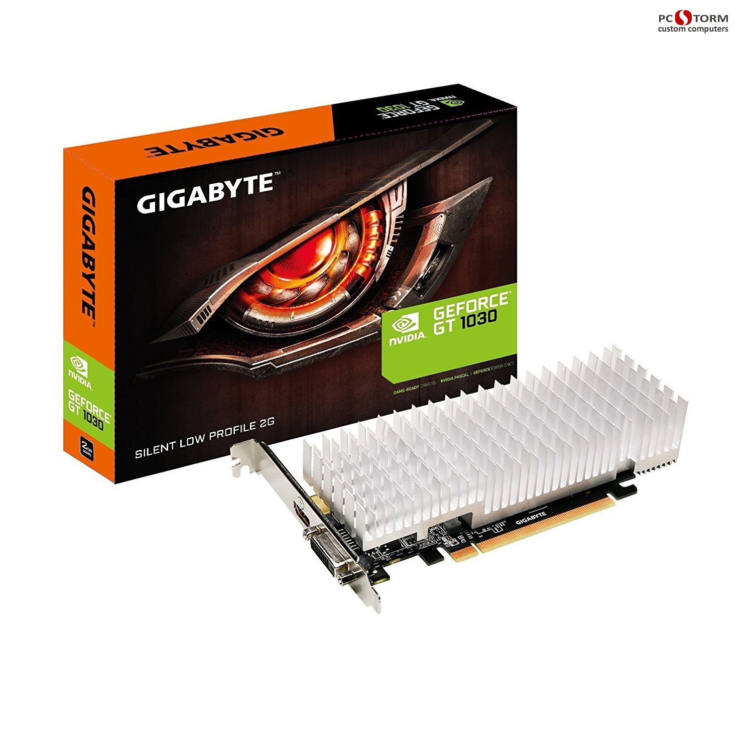 کارت گرافیک گیگابایت GT 1030 Silent Low Profile