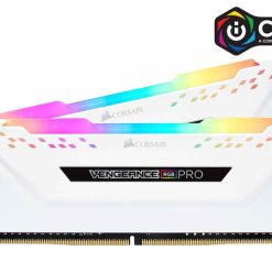 رم کورسیر CORSAIR VENGEANCE RGB PRO 16GB (2×8) 3200MHZ CL16